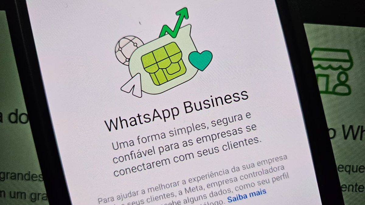 WhatsApp Business em um celular