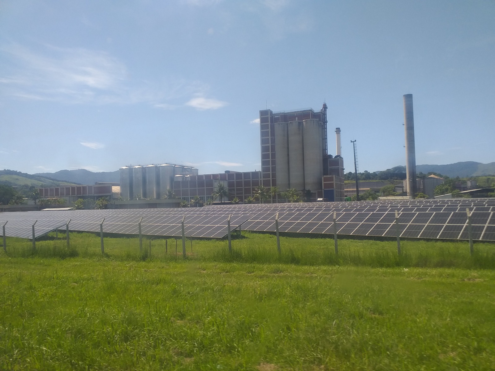 Unidade industrial da Ambev no Brasil